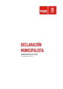thumbnail of DECLARACIÓN MUNICIPAL (JORNADA DE TOLEDO, DEFINITIVO)_